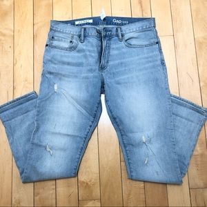Gap Skinny Jeans Washed Slightly Distressed W33L30